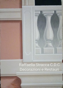 Particolare Balaustra dipinto da RaffaellaStracca