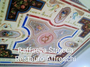 Raffaella Stracca Restauri - Soffitto a Camogli