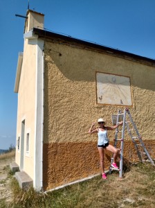 S.Fermo Meridiana Dipinta Raffaella Stracca Facciate Dipinte Decorazioni e Restauri Genova